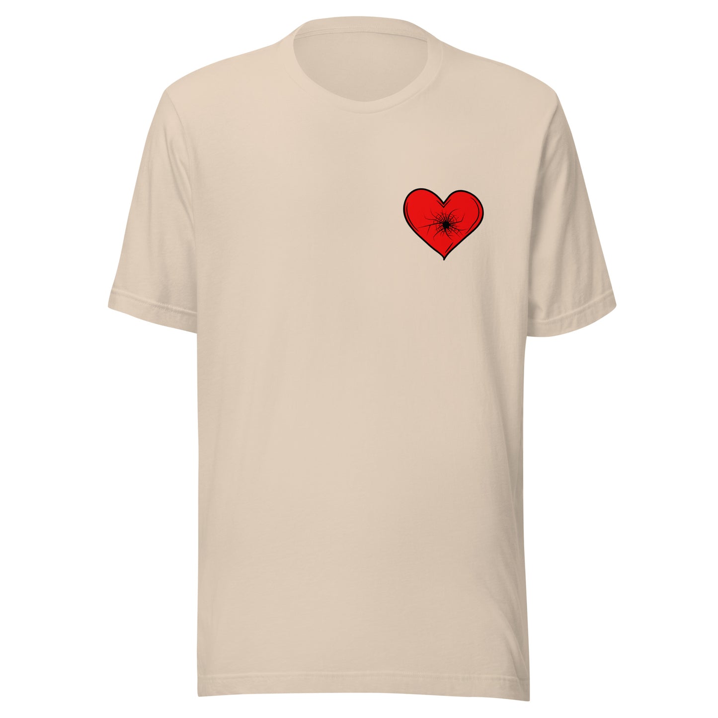 LOVE - Shot Through The Heart Unisex t-shirt
