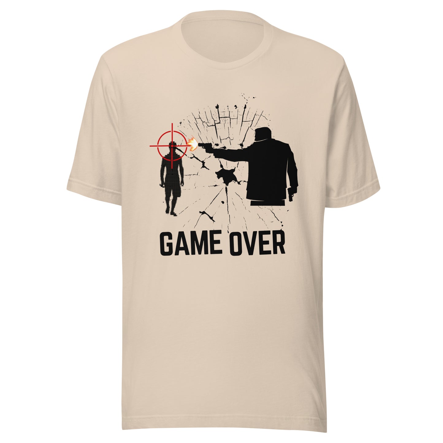 Shooter - GAME OVER Unisex t-shirt