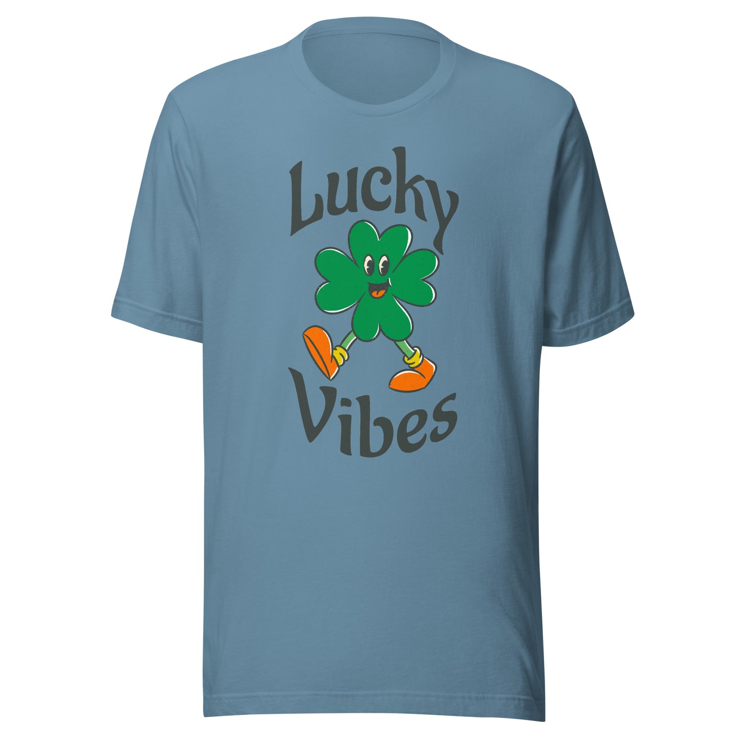 Lucky Vibes Clover Unisex t-shirt