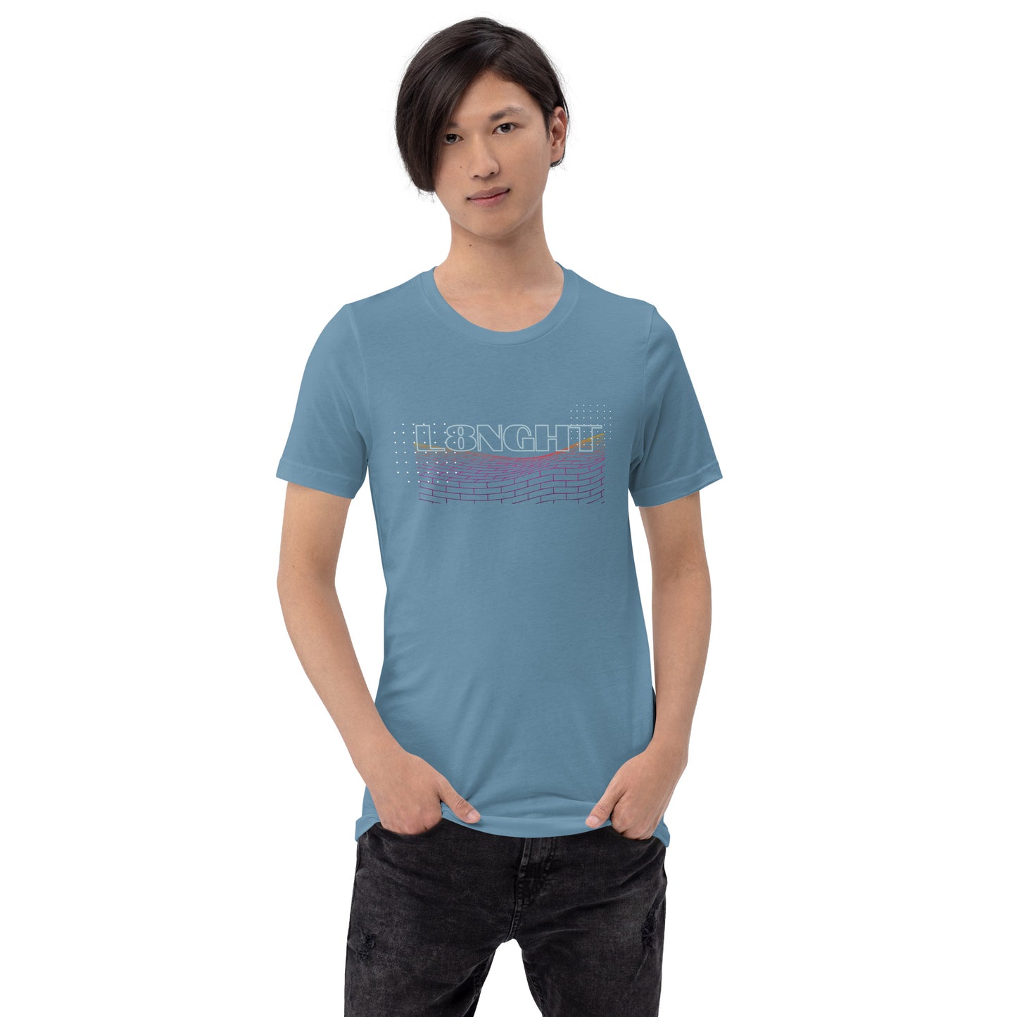 L8NGHT retro logo Unisex t-shirt