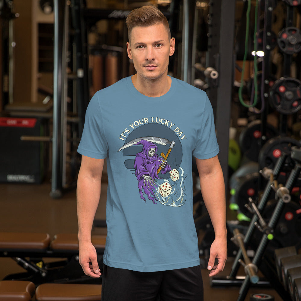It's Your Lucky Day Reaper Unisex t-shirt
