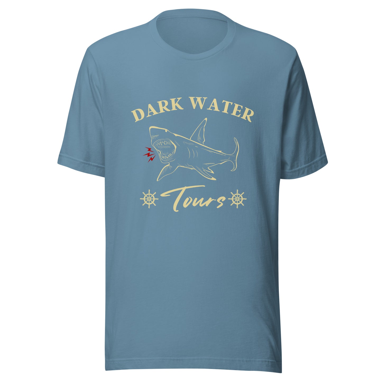 Dark Water Shark Tours Unisex t-shirt
