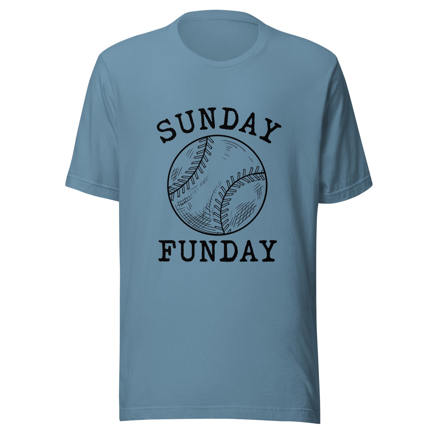 Sunday Funday Baseball Unisex t-shirt