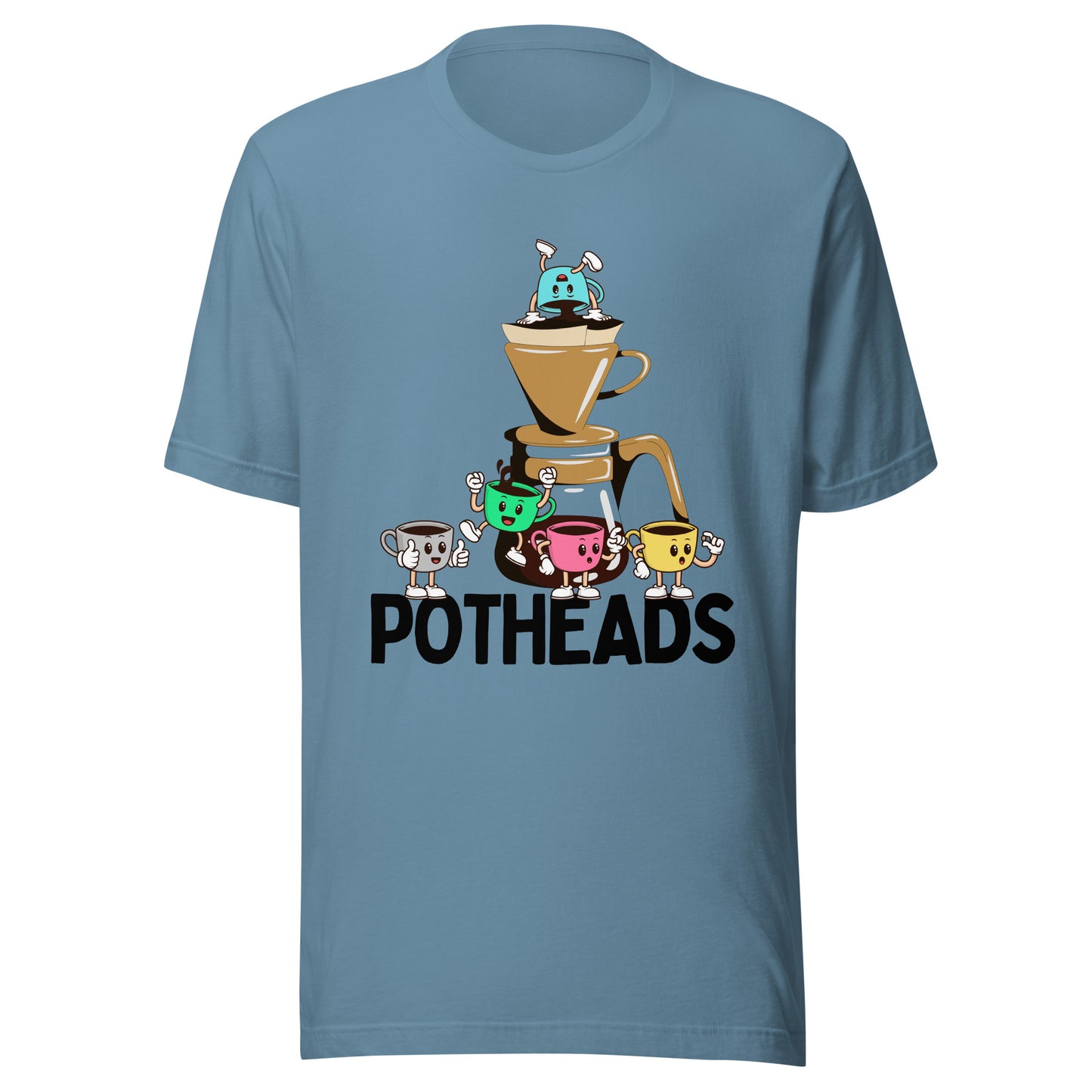 Coffee POTHEADS Unisex t-shirt