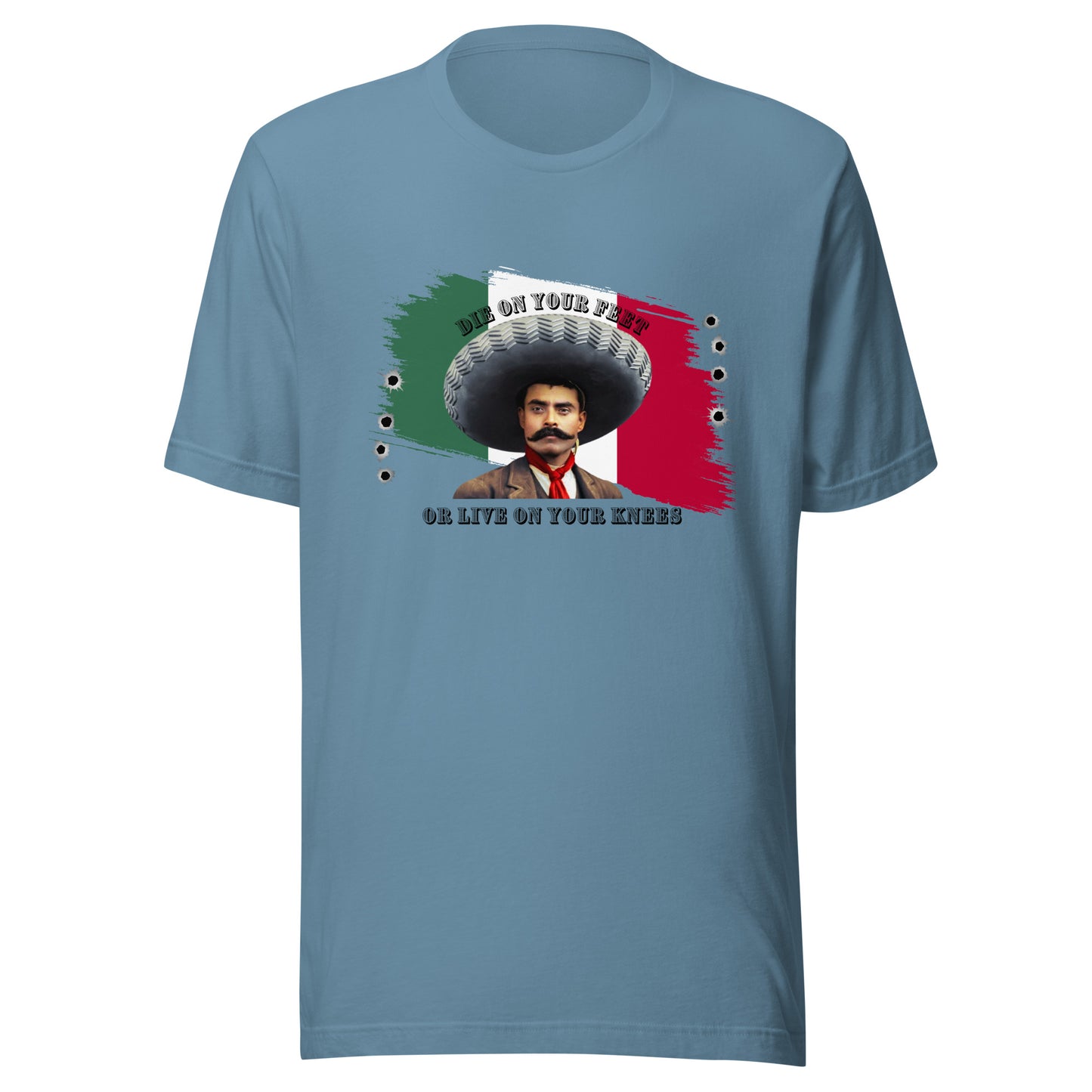 Die On Your Feet or Live On Your Knees Unisex t-shirt