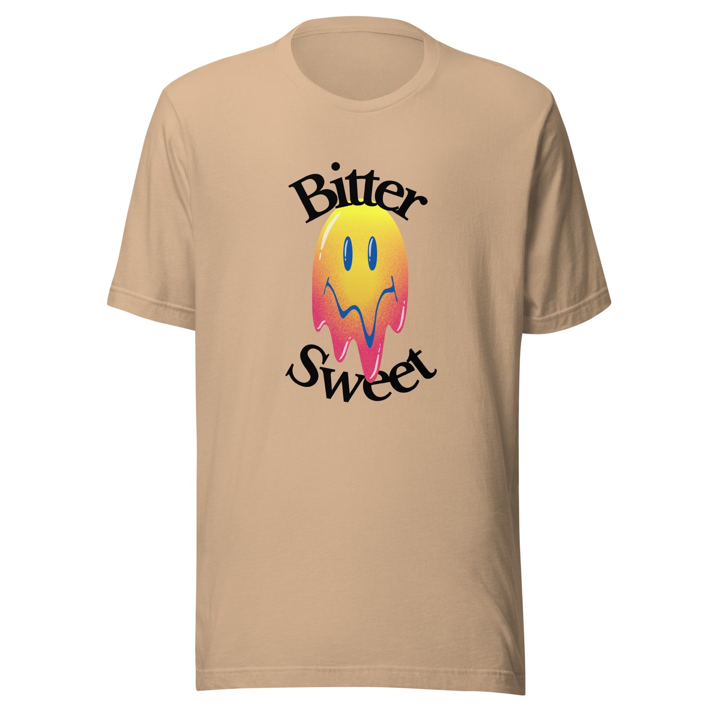 Bitter Sweet Smiley Unisex t-shirt