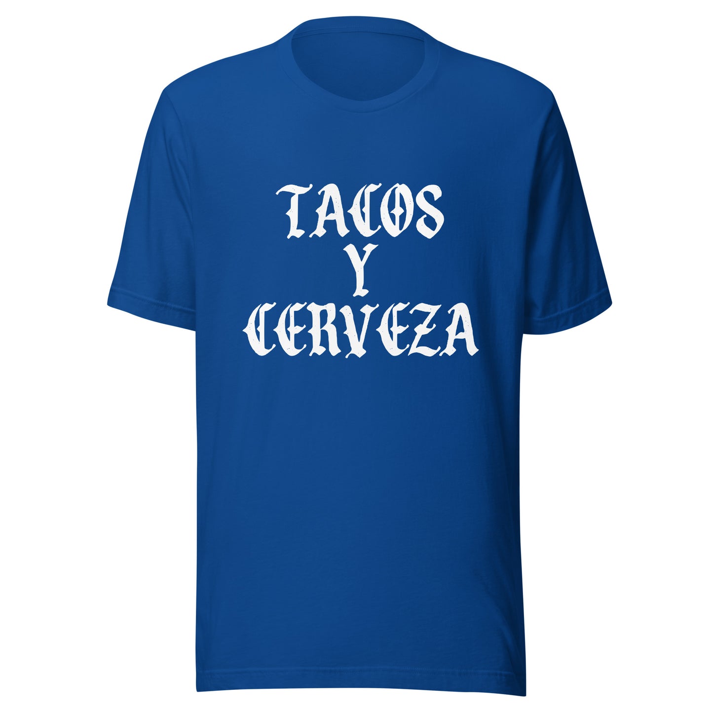 Tacos Y Cerveza Unisex t-shirt