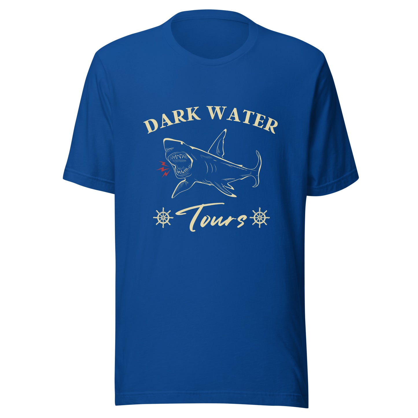 Dark Water Shark Tours Unisex t-shirt
