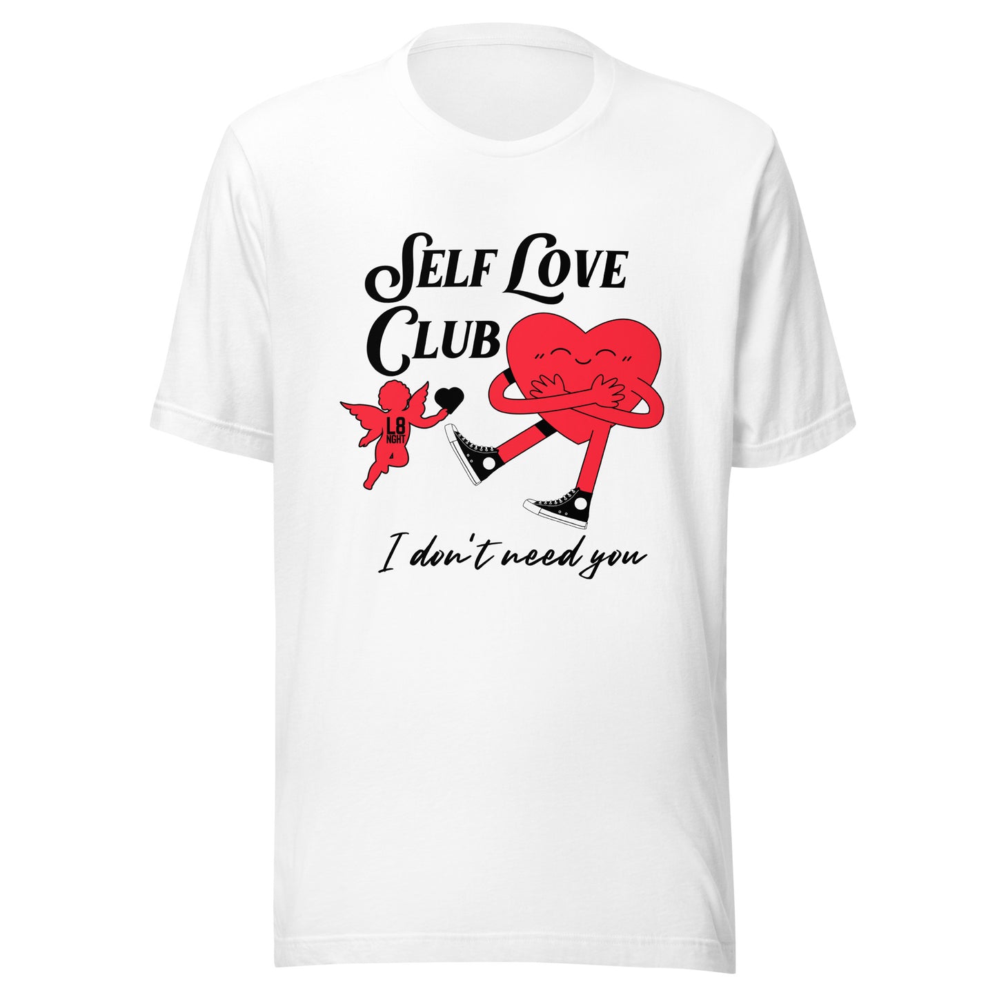 Cupid's Self Love Club Unisex t-shirt
