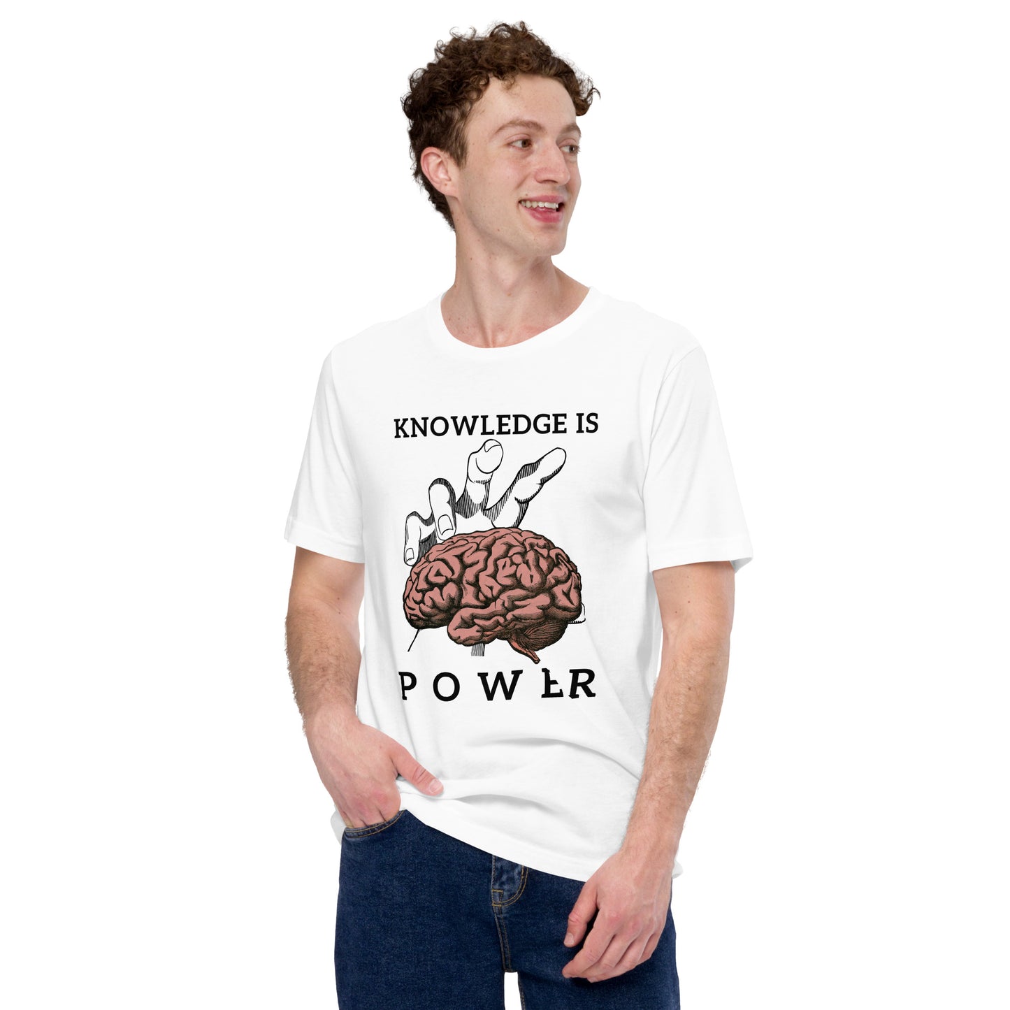 Knowledge is POWER Unisex t-shirt