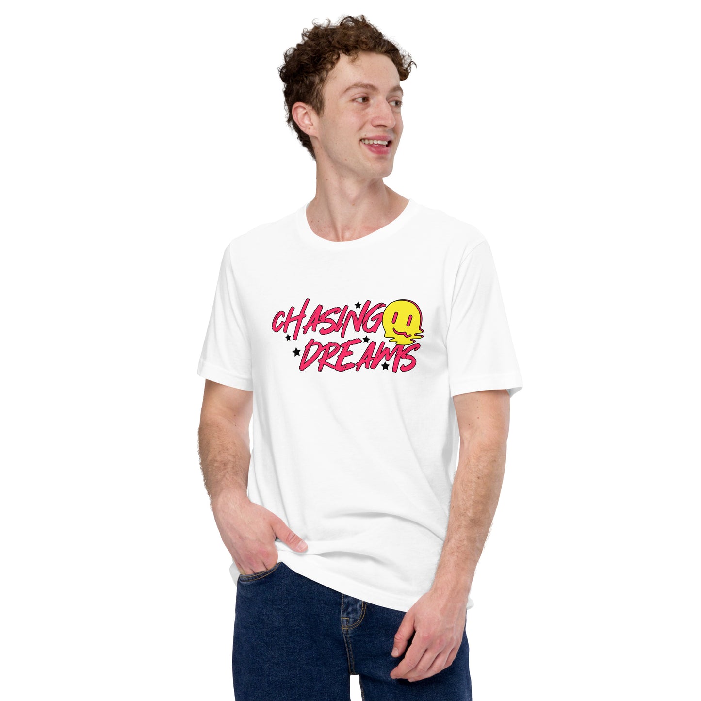 Chasing Dreams - Melting Emoji Unisex t-shirt