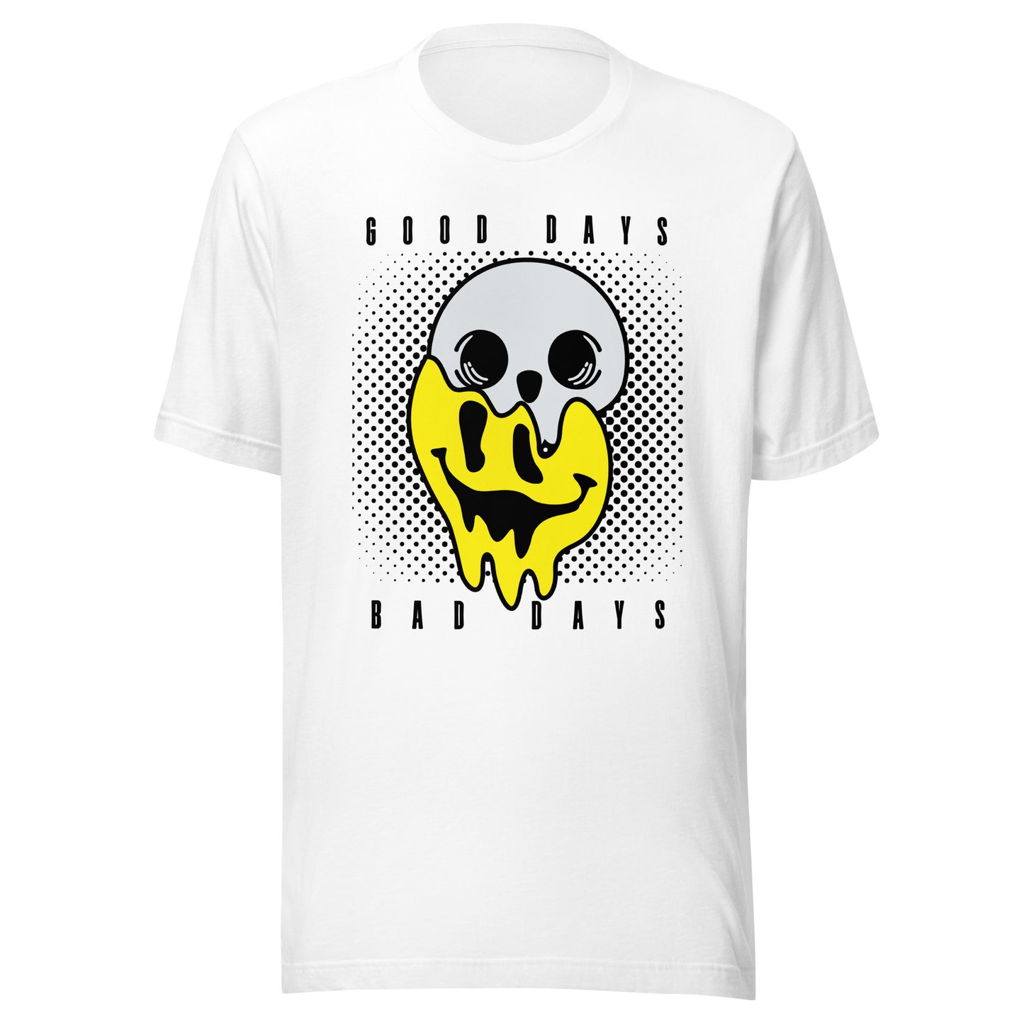 Good Days Bad Days drip emoji Unisex t-shirt