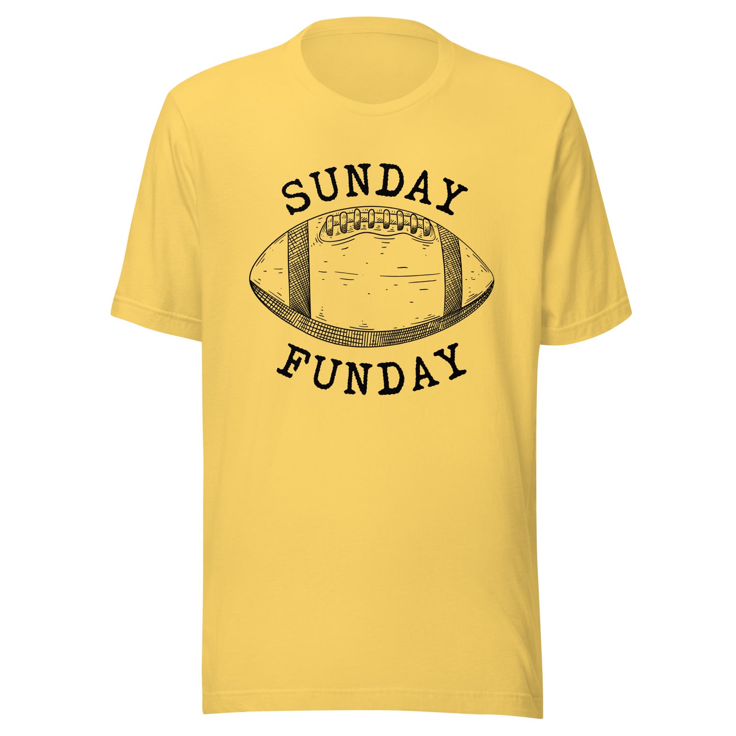Sunday Funday football Unisex t-shirt