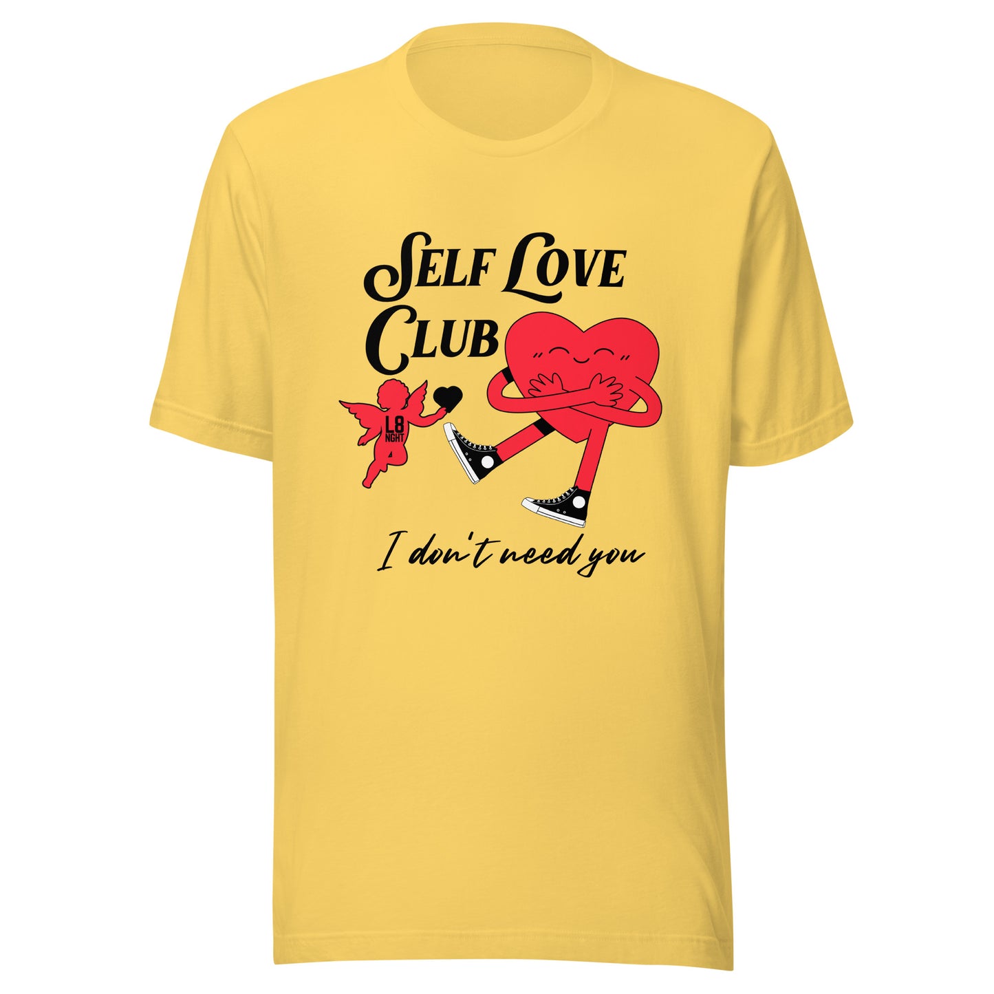 Cupid's Self Love Club Unisex t-shirt