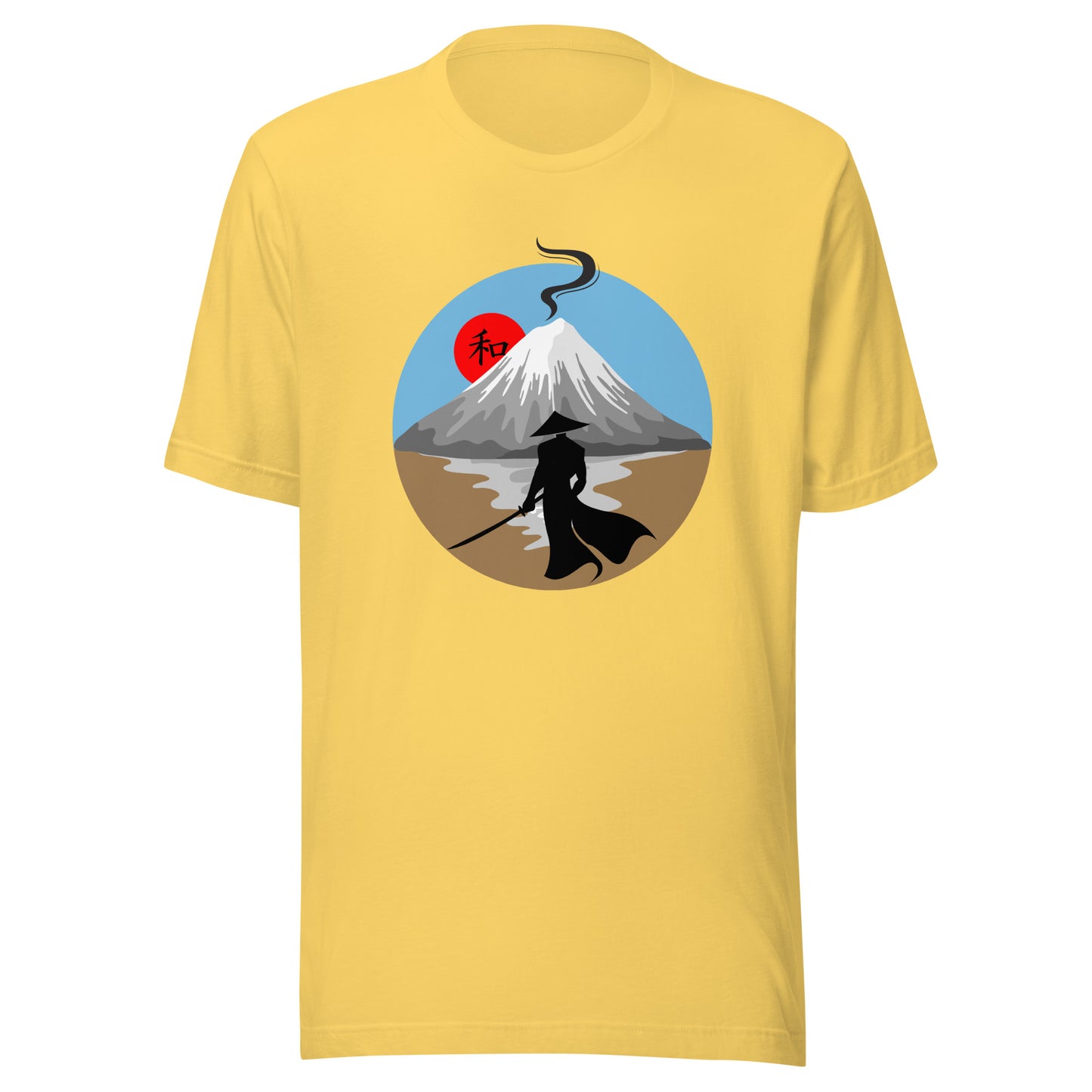 Samurai Warrior Mountain Top Unisex t-shirt