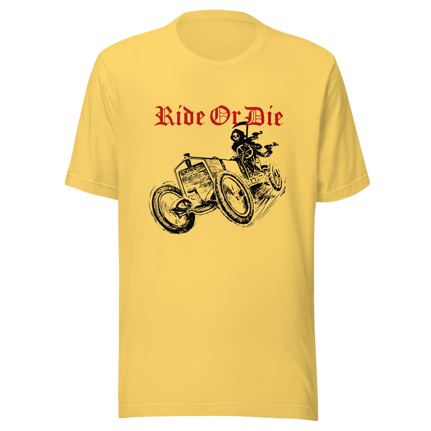 Ride or Die reaper Unisex t-shirt