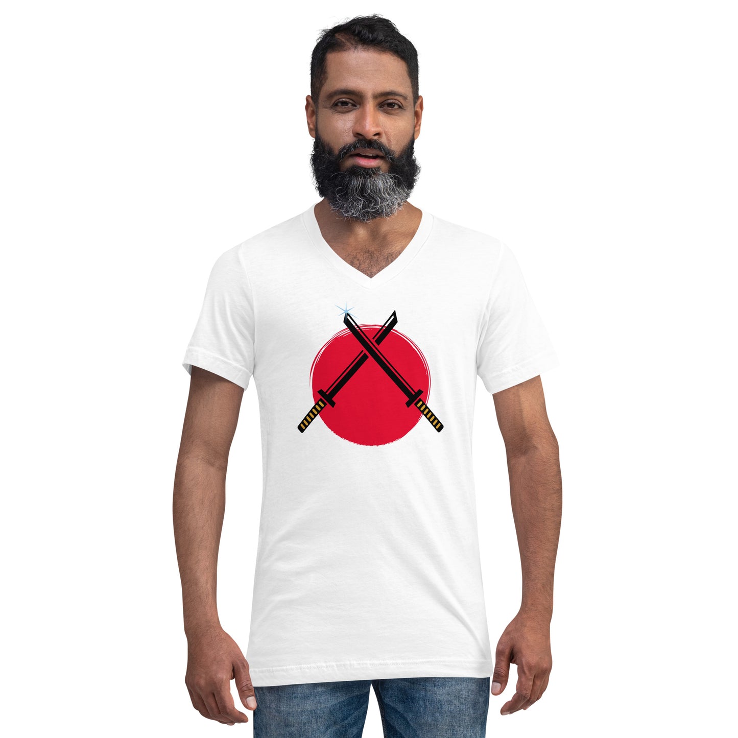 Way of the Warrior Unisex Short Sleeve V-Neck T-Shirt