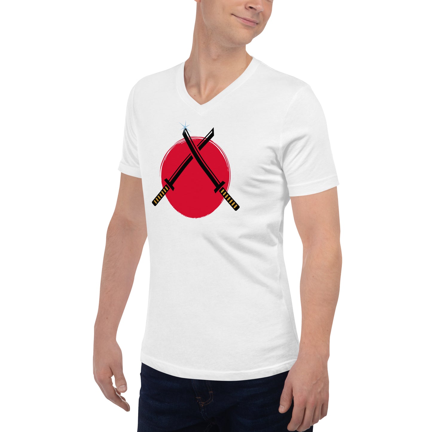 Way of the Warrior Unisex Short Sleeve V-Neck T-Shirt
