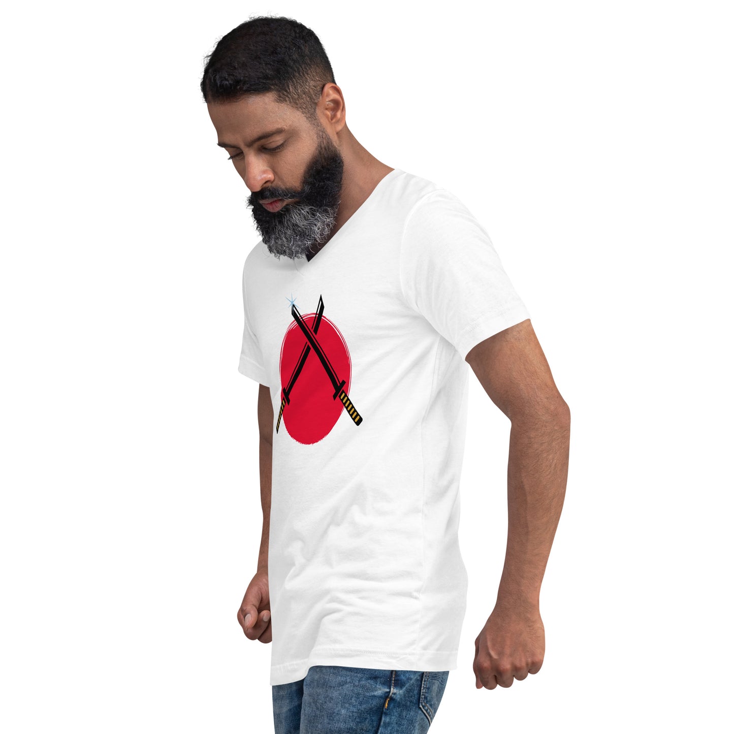 Way of the Warrior Unisex Short Sleeve V-Neck T-Shirt