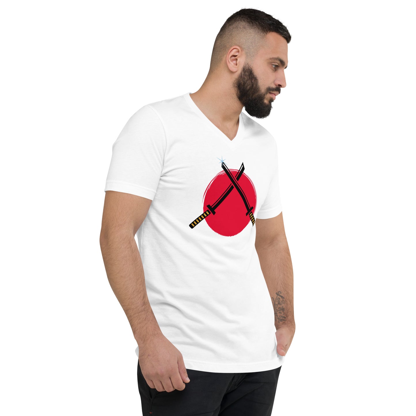 Way of the Warrior Unisex Short Sleeve V-Neck T-Shirt