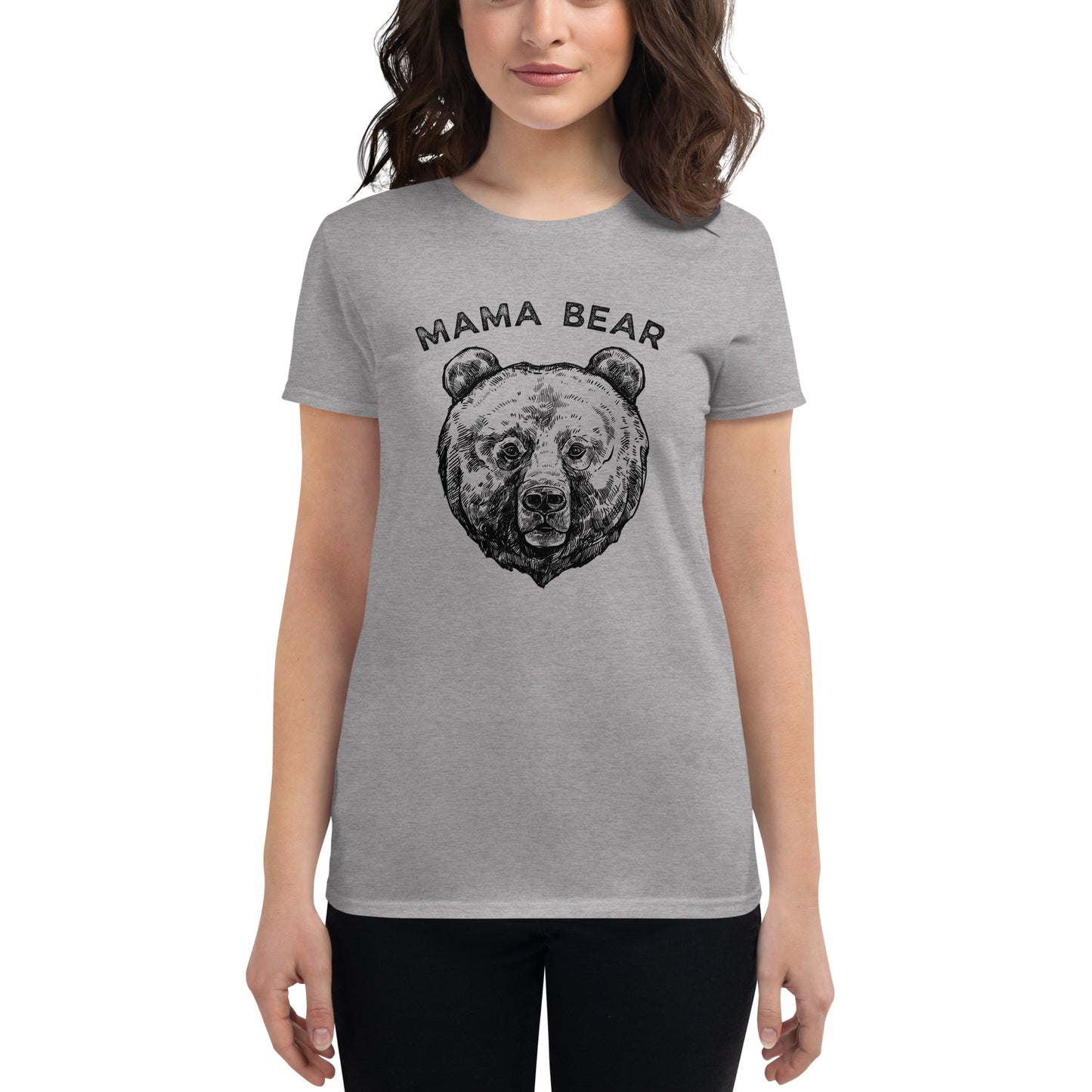 MAMA BEAR Women's short sleeve t-shirt