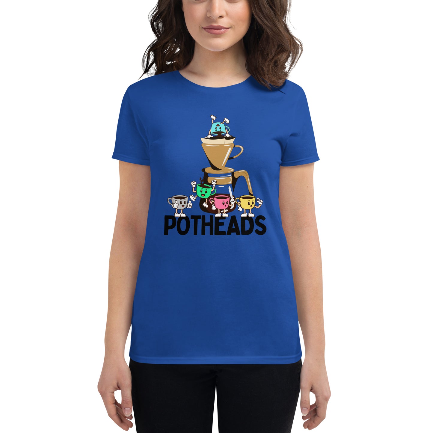 Coffee POTHEADS Women's short sleeve t-shirt