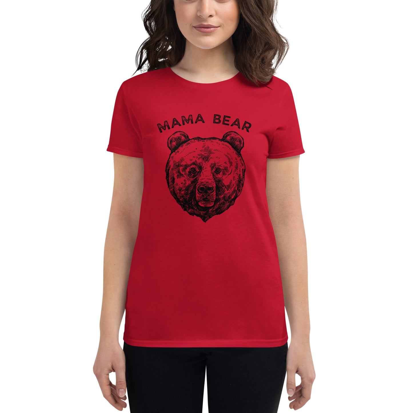 MAMA BEAR Women's short sleeve t-shirt