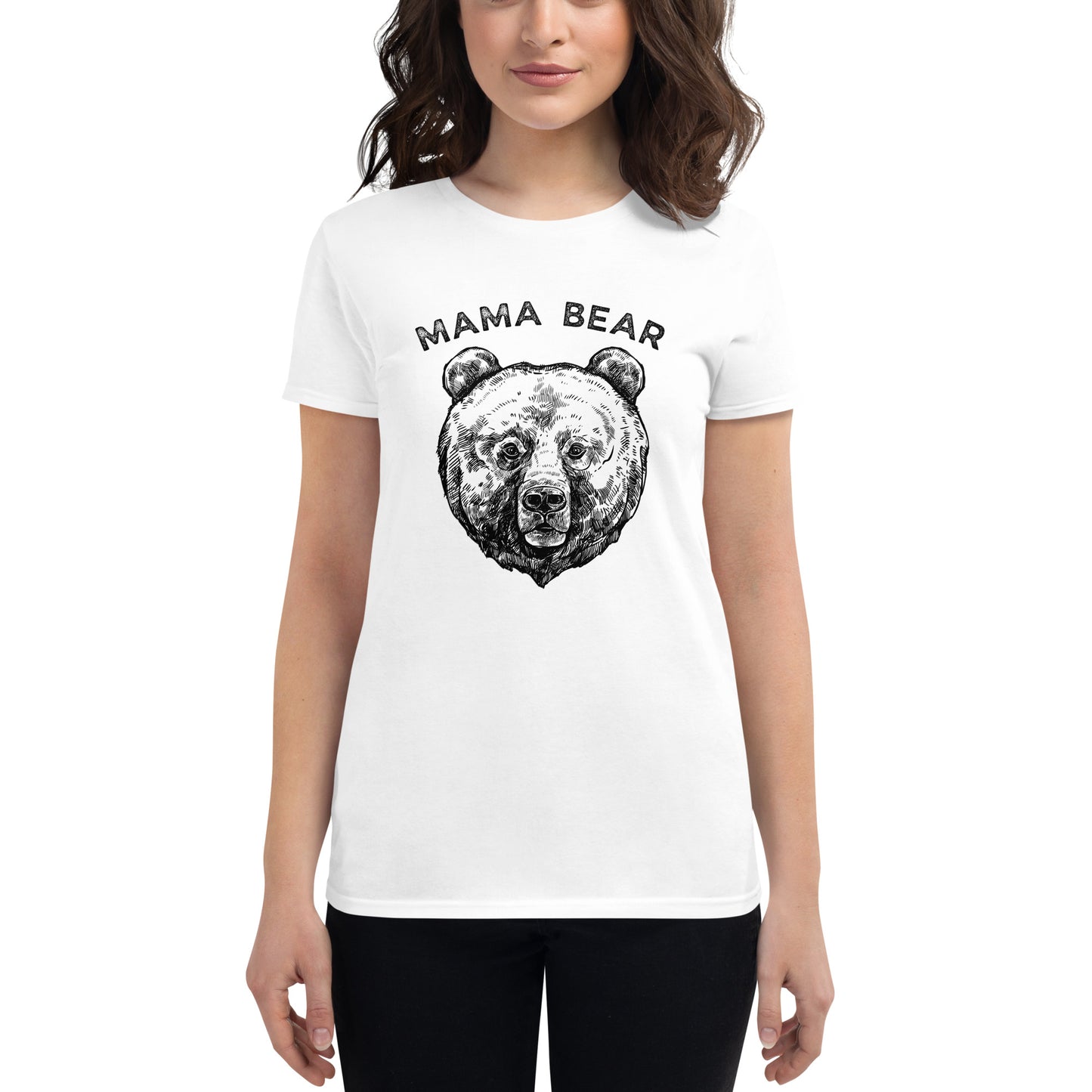 MAMA BEAR Women's short sleeve t-shirt