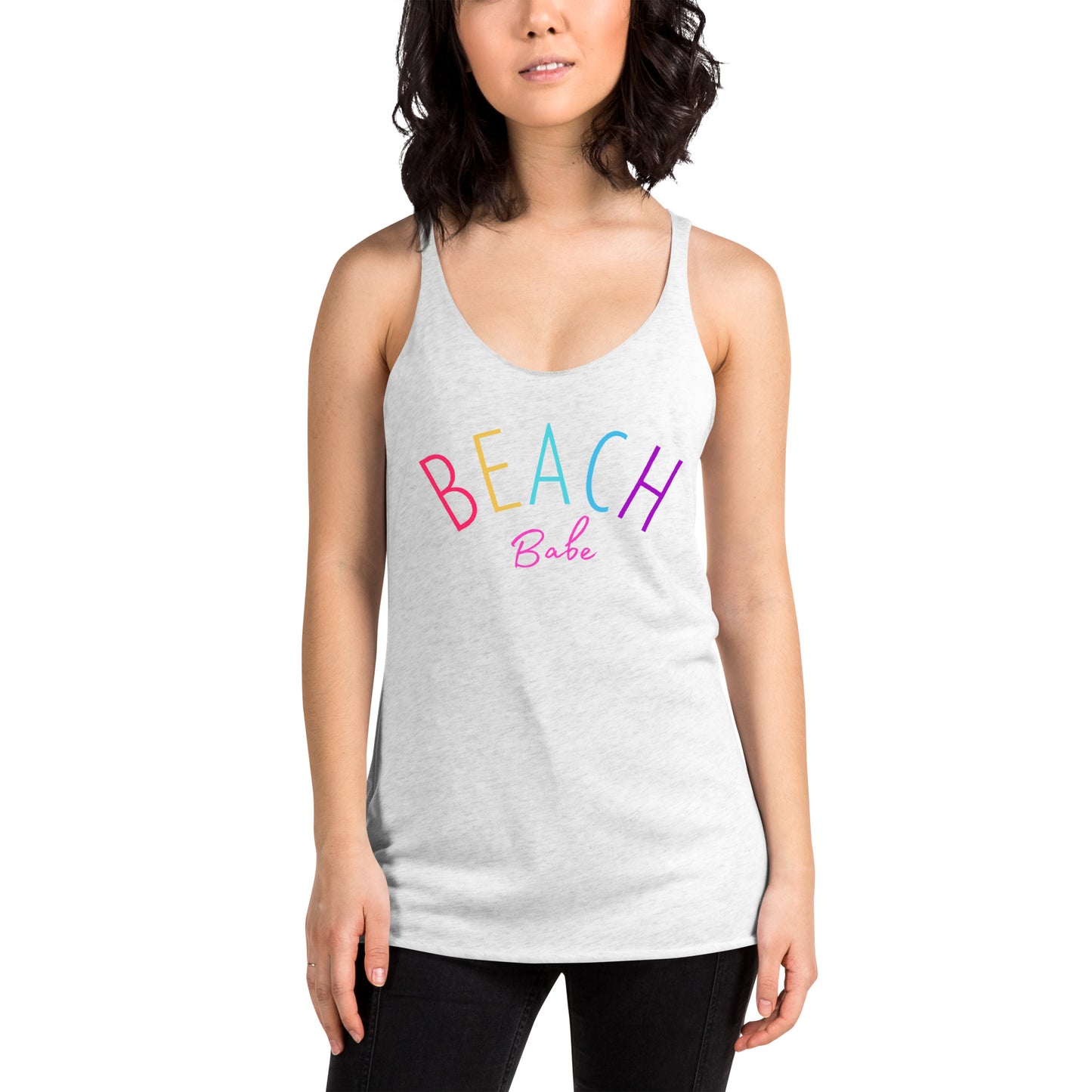 BEACH Babe Women's Racerback Tank