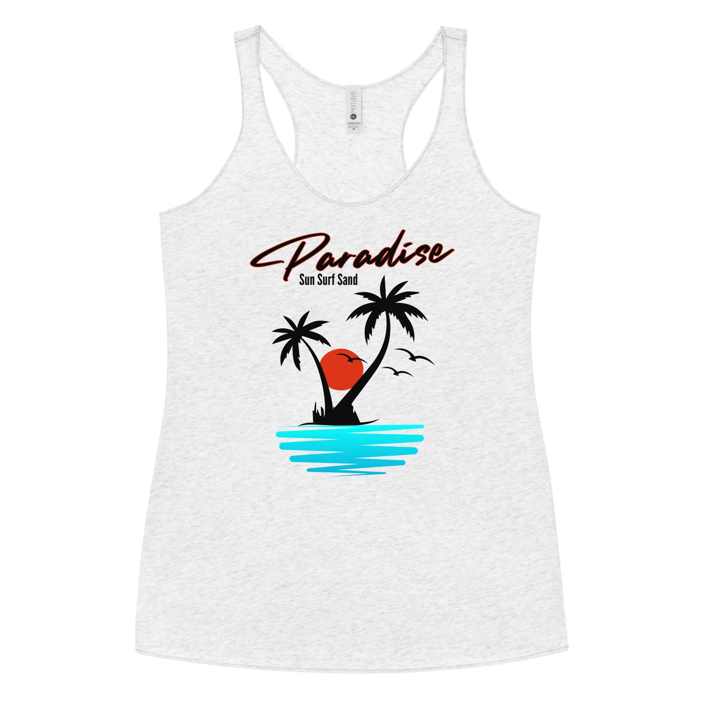 Paradise Beach Women's Racerback Tank