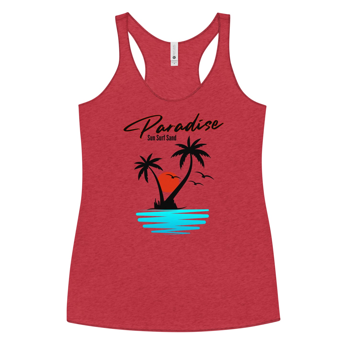 Paradise Beach Women's Racerback Tank