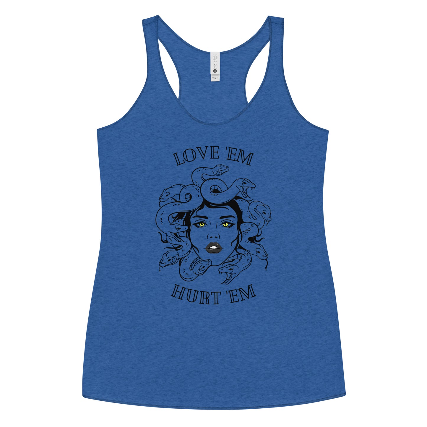 Medusa - Love 'em Hurt 'em Women's Racerback Tank