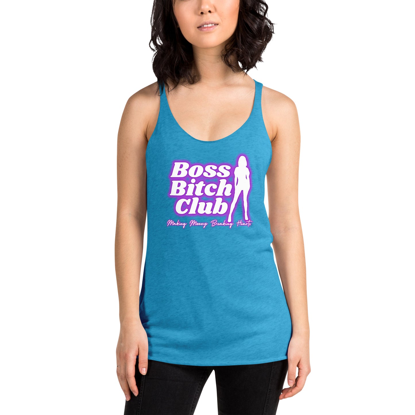 Boss Bitch Club Women's Racerback Tank