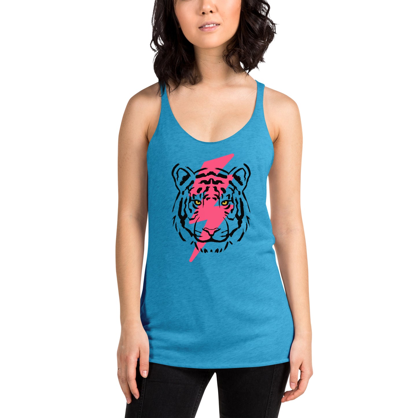 Tiger Bolt Women's Racerback Tank