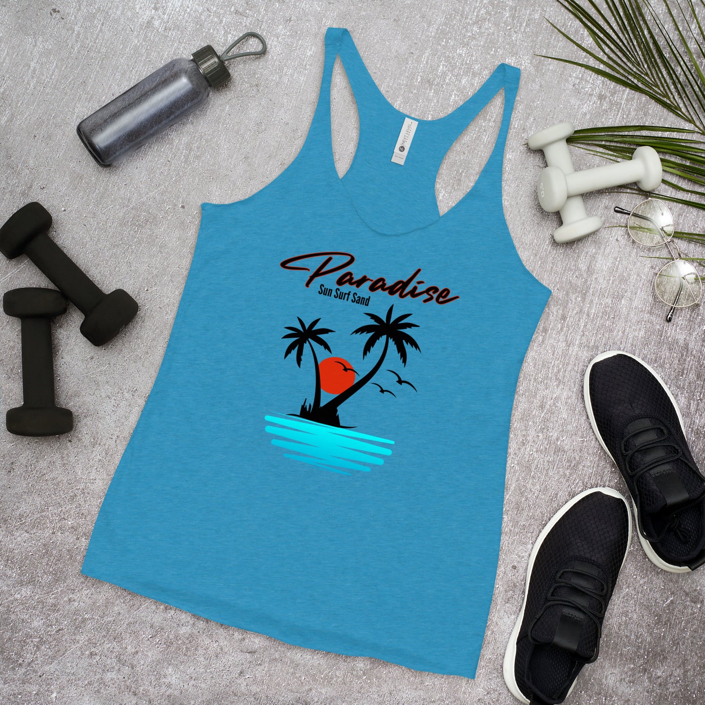 Paradise Beach Women's Racerback Tank