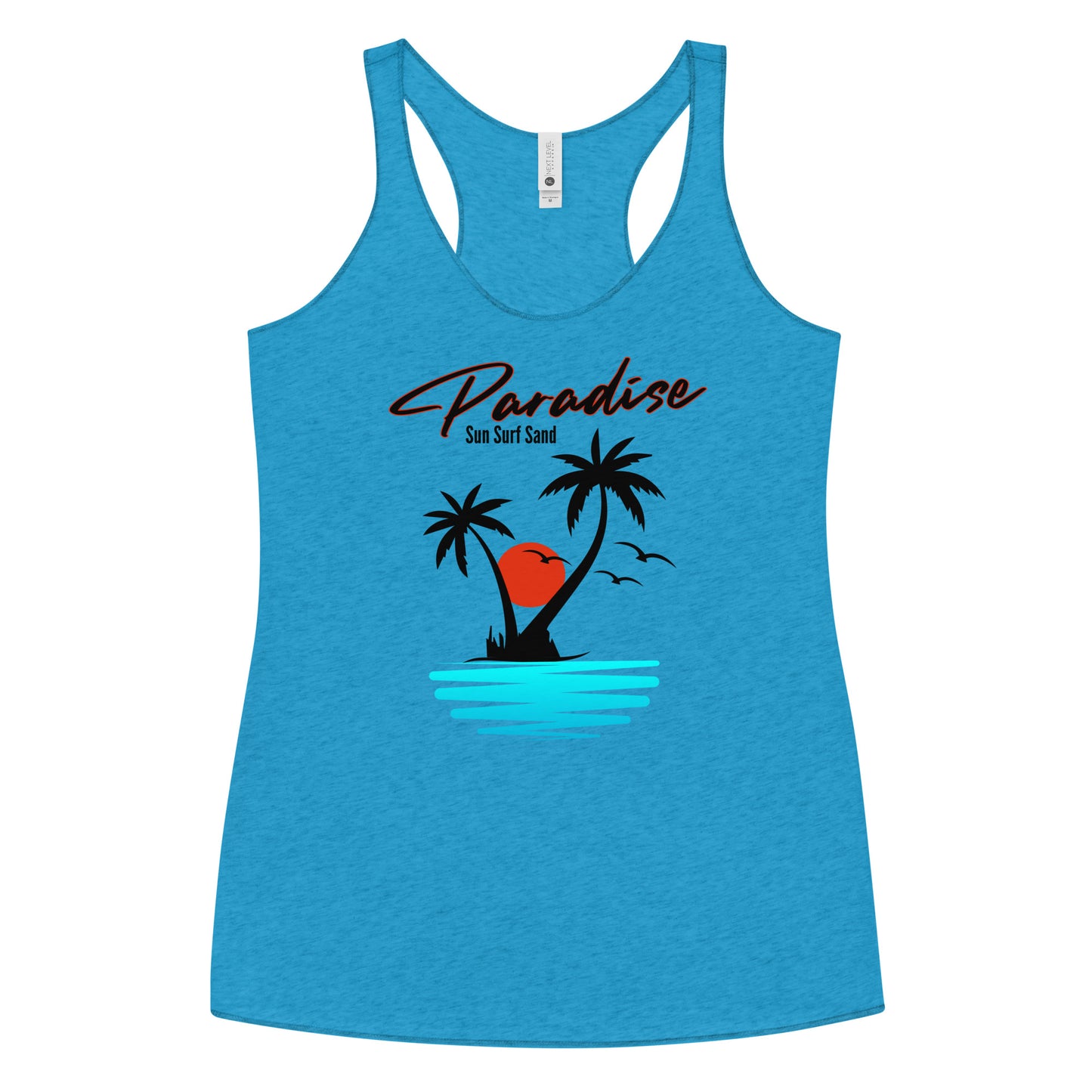 Paradise Beach Women's Racerback Tank