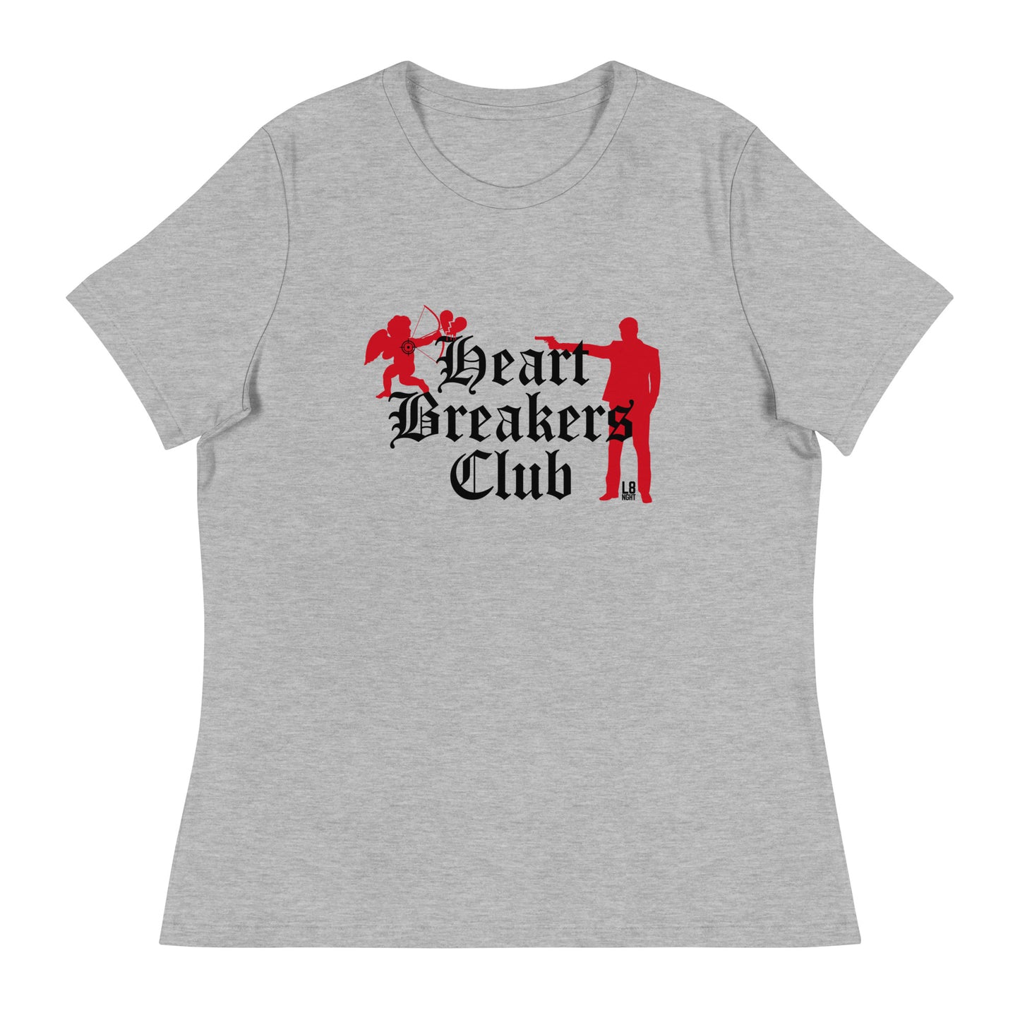 Cupid's "Heart Breakers Club" Women's Relaxed T-Shirt