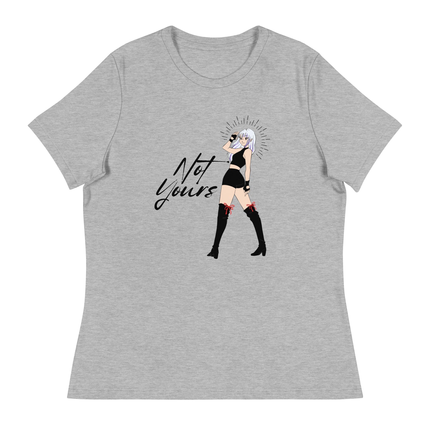 NOT Yours japanese anime Women's Relaxed T-Shirt