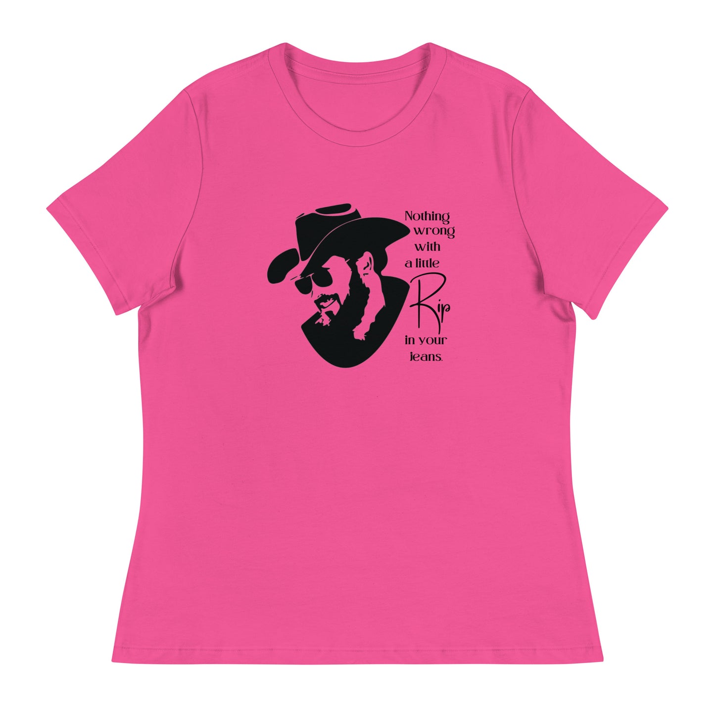 A little Rip in your jeans Women's Relaxed T-Shirt