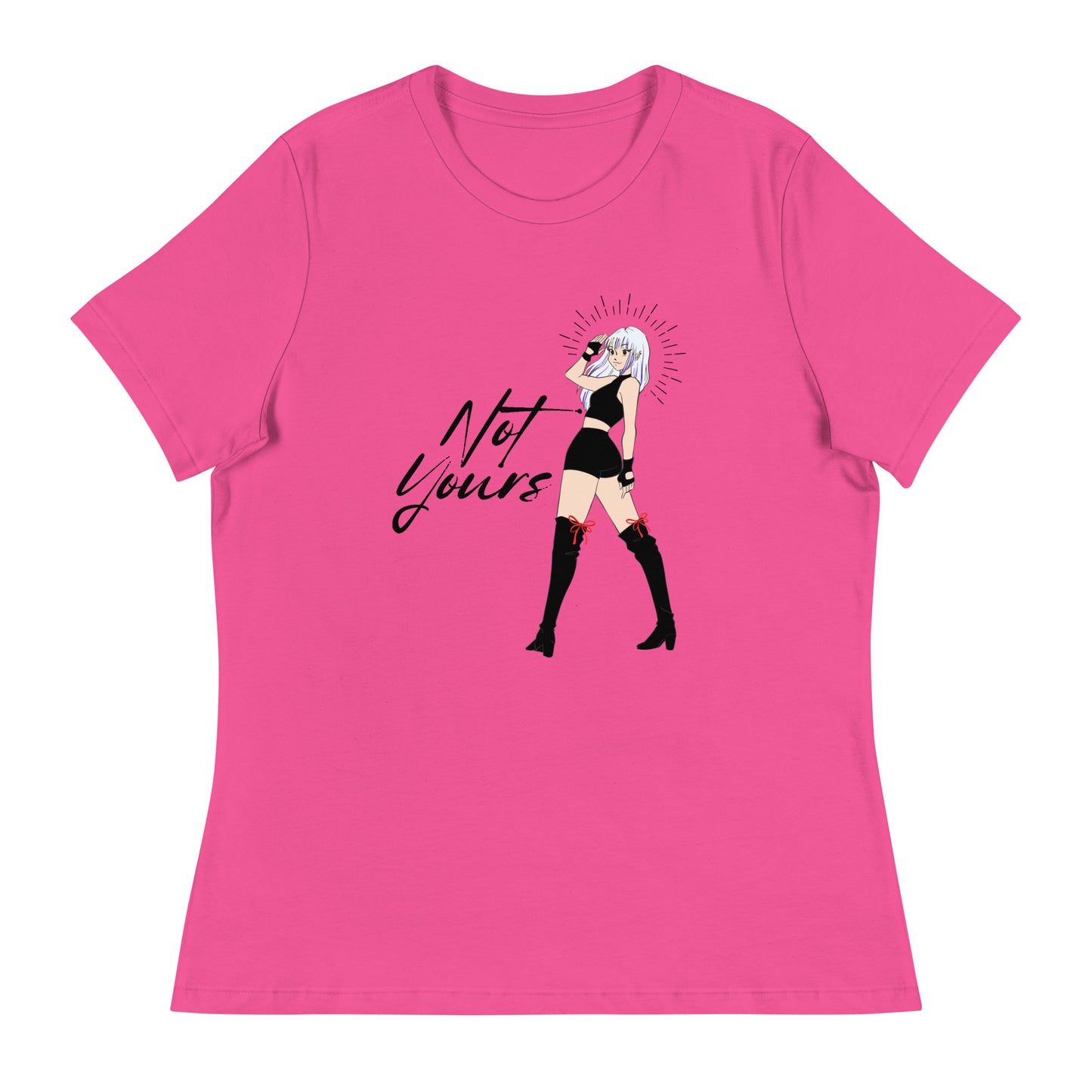 NOT Yours japanese anime Women's Relaxed T-Shirt