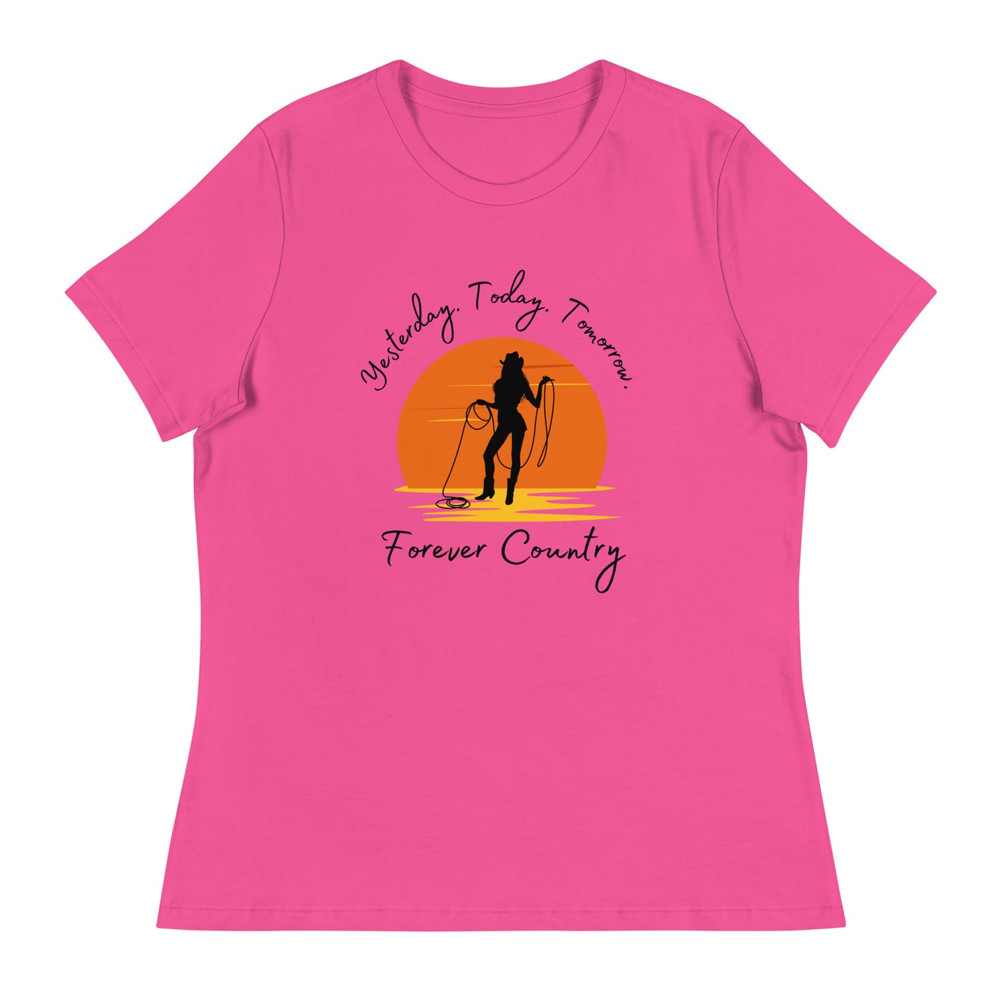 Forever Country - Cowgirl Up Women's Relaxed T-Shirt