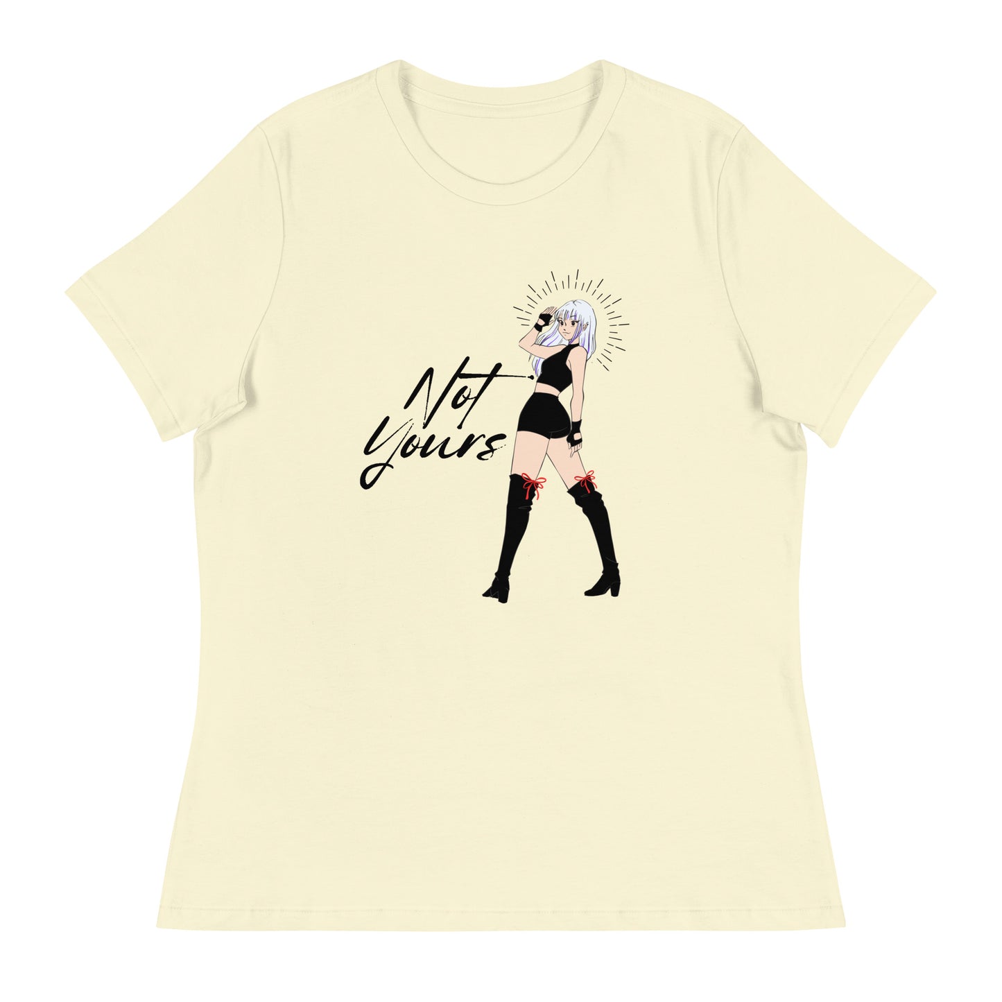 NOT Yours japanese anime Women's Relaxed T-Shirt