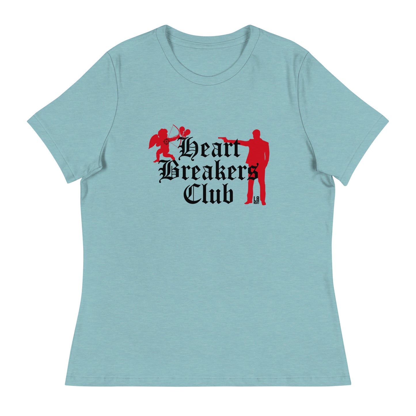 Cupid's "Heart Breakers Club" Women's Relaxed T-Shirt