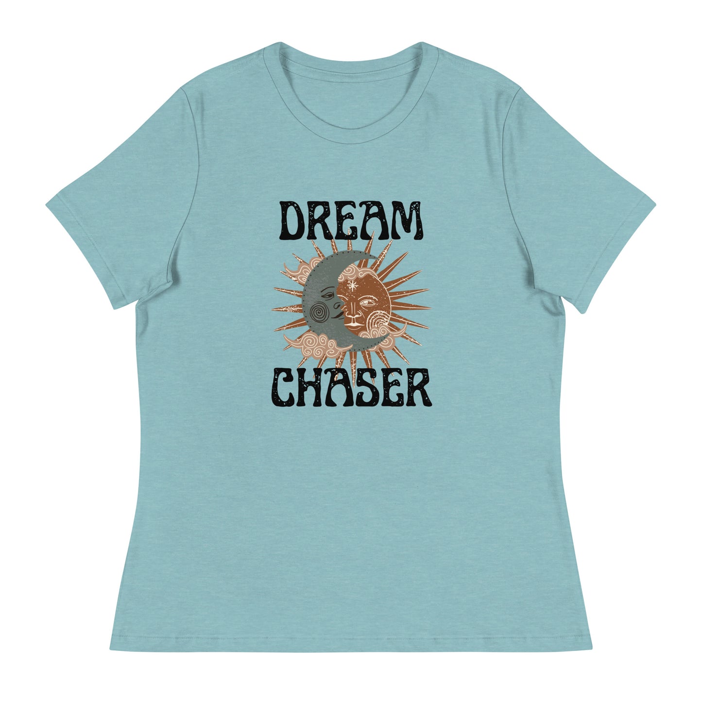 Dream Chaser sun moon Women's Relaxed T-Shirt