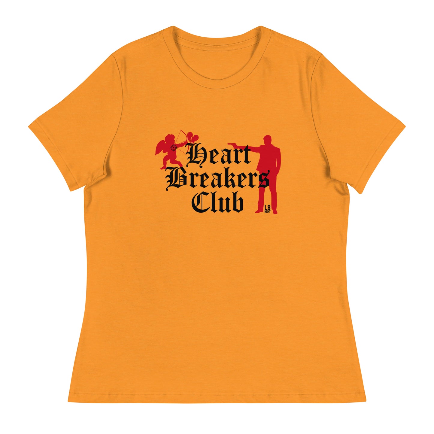 Cupid's "Heart Breakers Club" Women's Relaxed T-Shirt