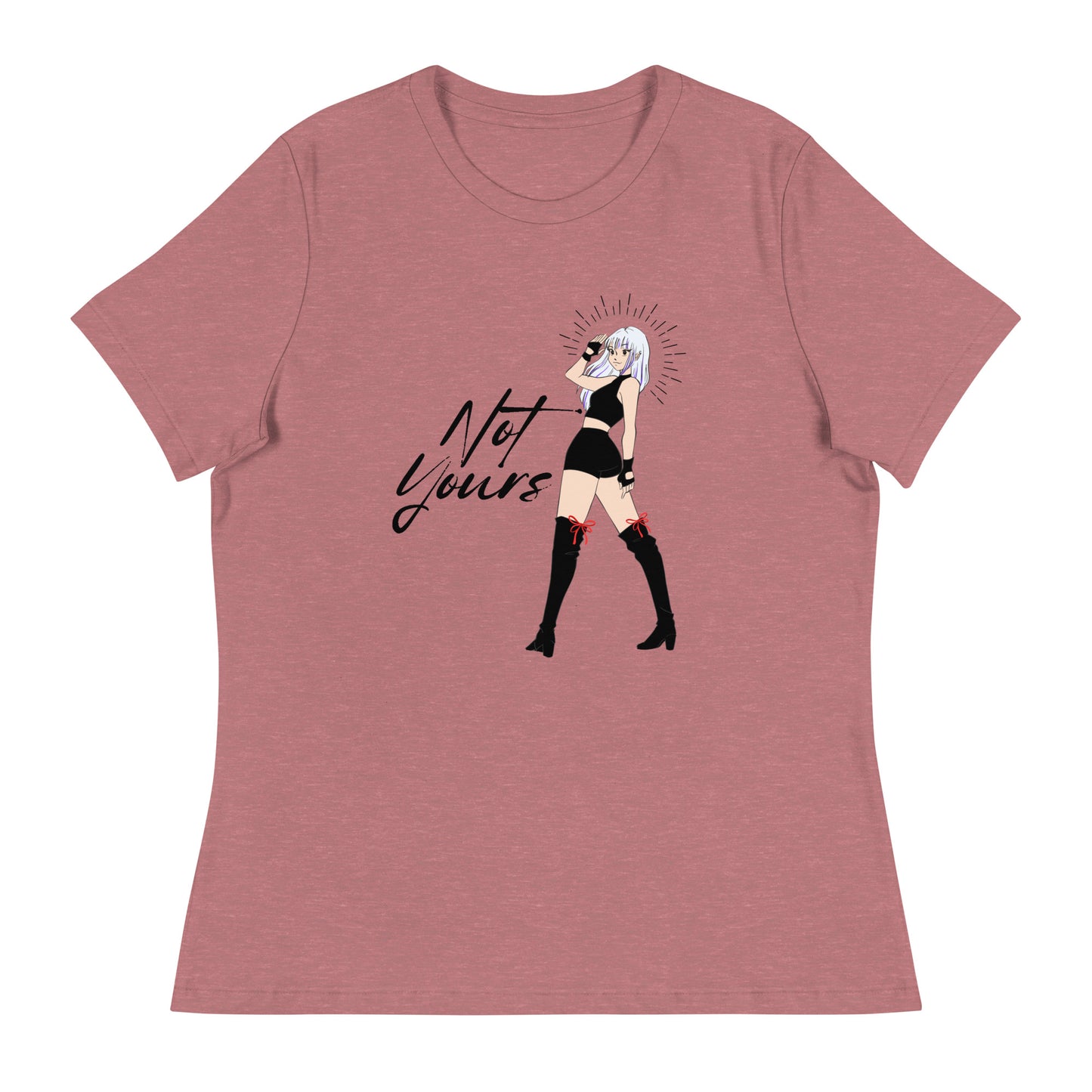 NOT Yours japanese anime Women's Relaxed T-Shirt