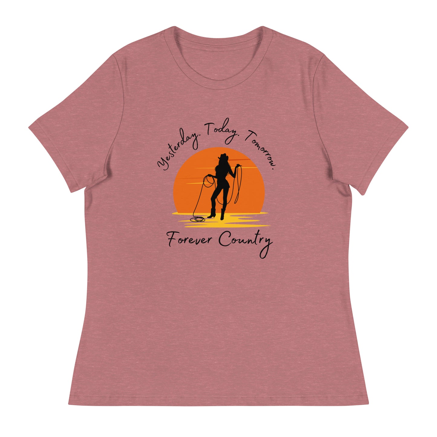 Forever Country - Cowgirl Up Women's Relaxed T-Shirt