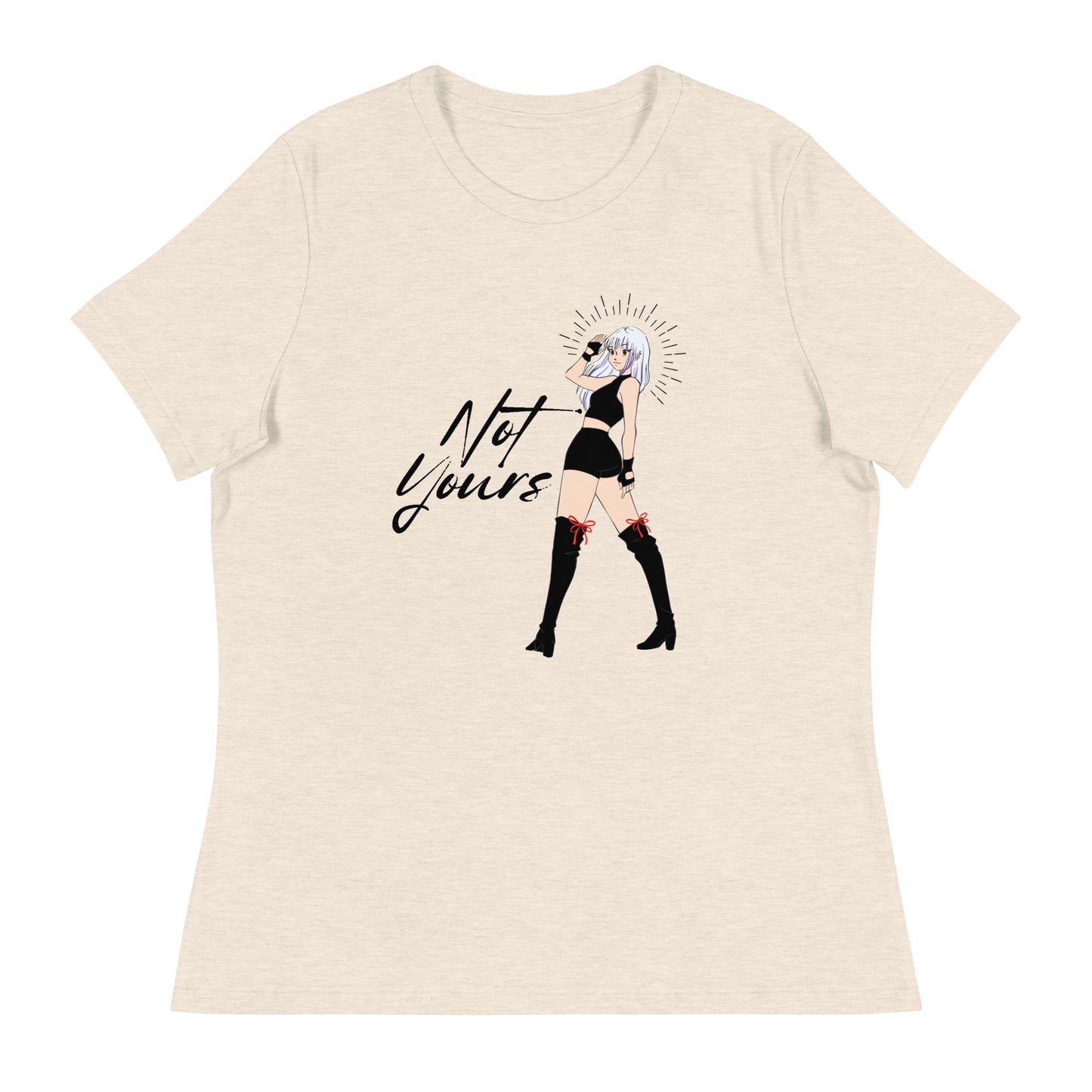 NOT Yours japanese anime Women's Relaxed T-Shirt