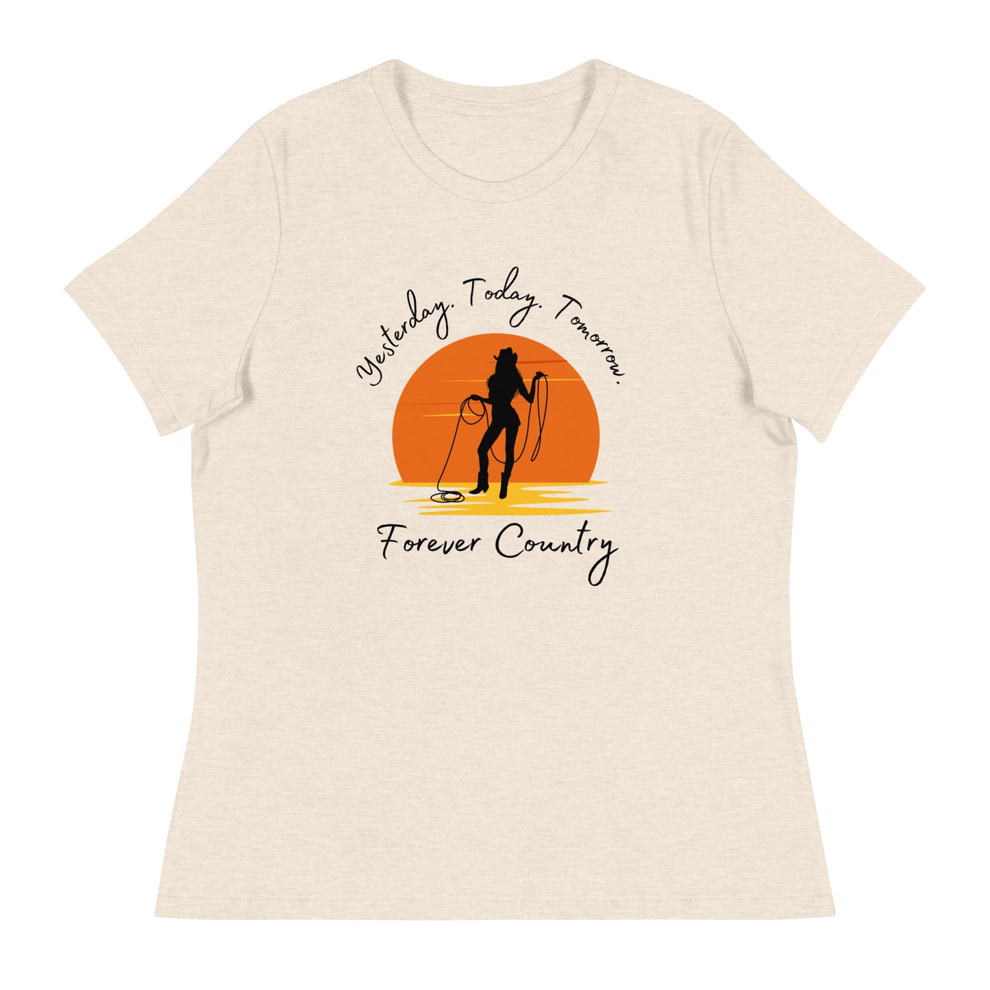 Forever Country - Cowgirl Up Women's Relaxed T-Shirt