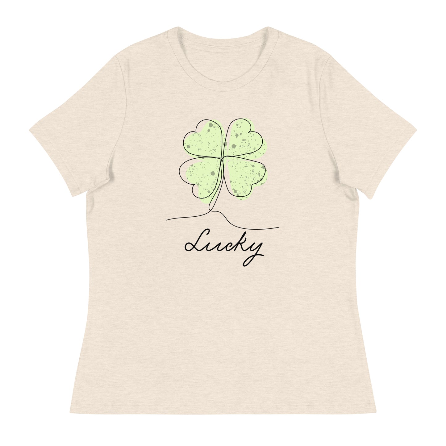 Lucky Clover Women's Relaxed T-Shirt